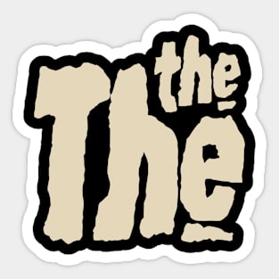 The The band logo design Sticker